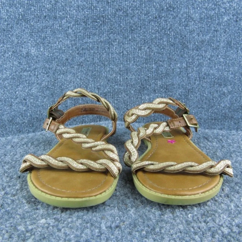 Rampage Youth Girls Sandals Shoes Size 13‎ Medium Brown Synthetic Buckle